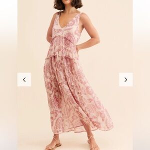 Free People Women’s Julianna Floral Maxi Dress Size Medium